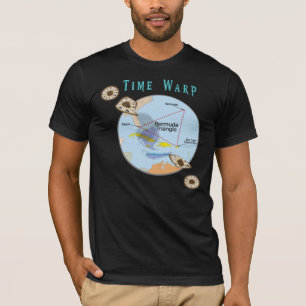 Bermuda triangelt-skjortor tee shirt