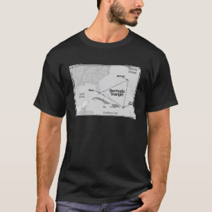Bermuda Triangle Location Ocean Bermuda Triangle T Shirt