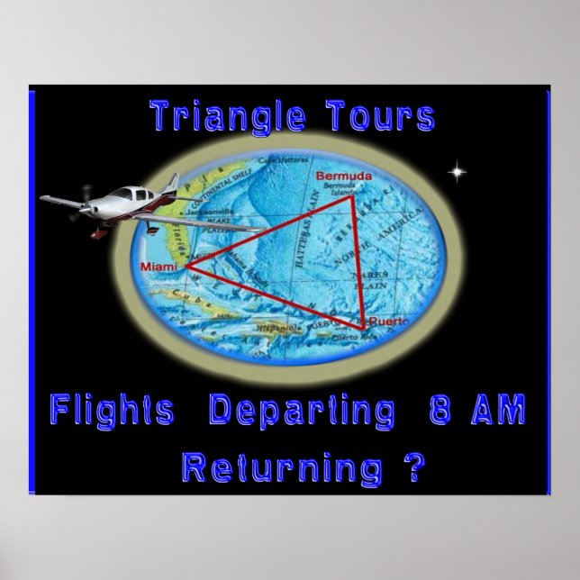 Bermuda Triangle poster (Framsidan)