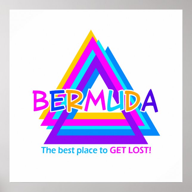 BERMUDA TRIANGLE poster (Framsidan)