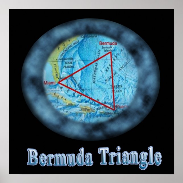 Bermuda Triangle Poster (Framsidan)