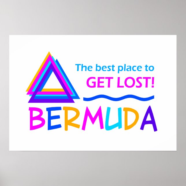 BERMUDA TRIANGLE poster (Framsidan)