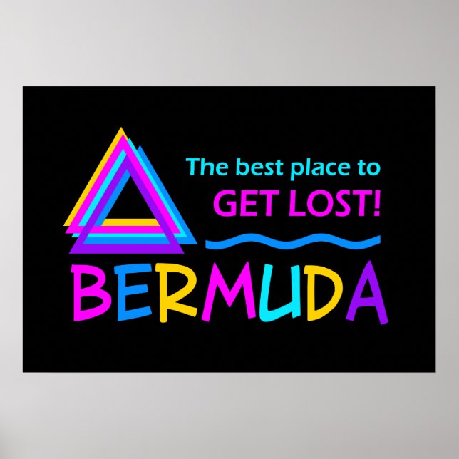 BERMUDA TRIANGLE poster (Framsidan)