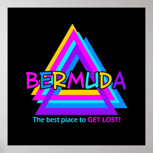 BERMUDA TRIANGLE poster (Framsidan)