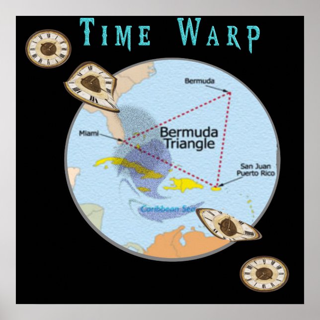 Bermuda Triangle Poster (Framsidan)