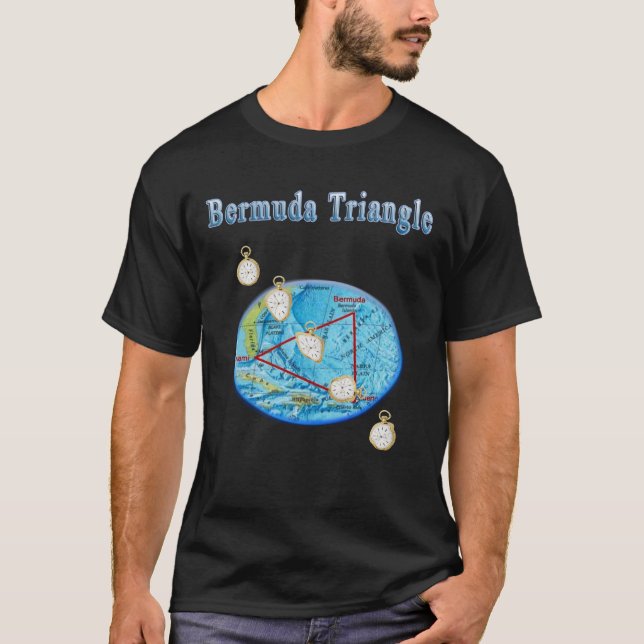 Bermuda Triangle T Shirt (Framsida)