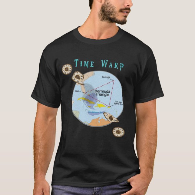 Bermuda Triangle T Shirt (Framsida)