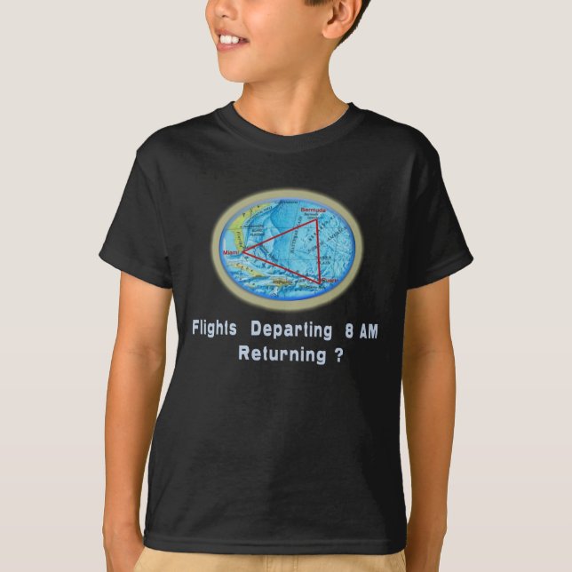 Bermuda Triangle T Shirt (Framsida)