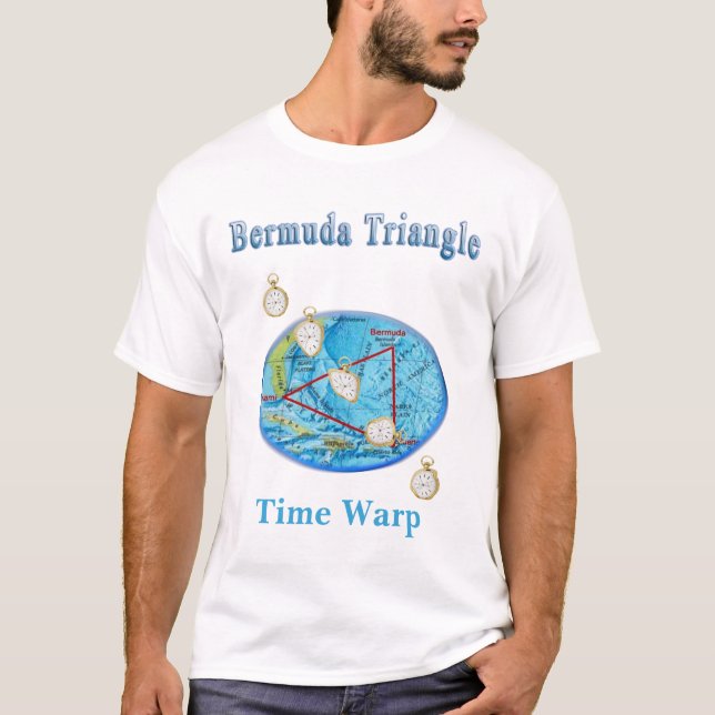 Bermuda Triangle T Shirt (Framsida)
