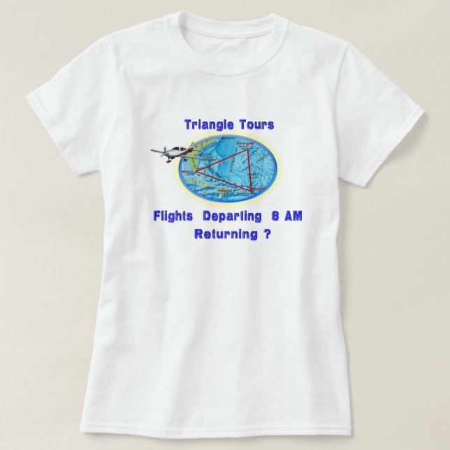 Bermuda Triangle Tee (Design framsida)