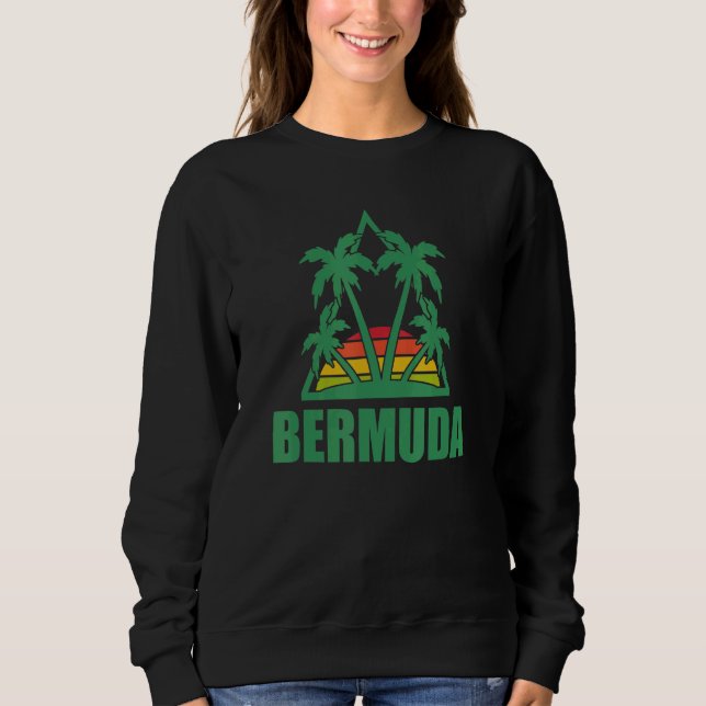 Bermuda Triangle Vacation T Shirt (Framsida)