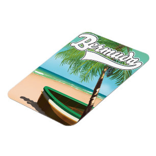 Bermuda Tropical Öresefall Magnet