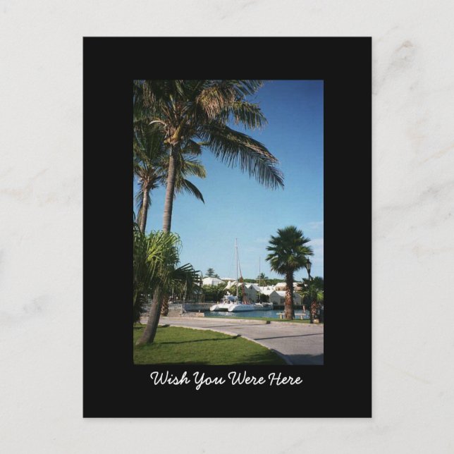 Bermuda vykort (Framsida)