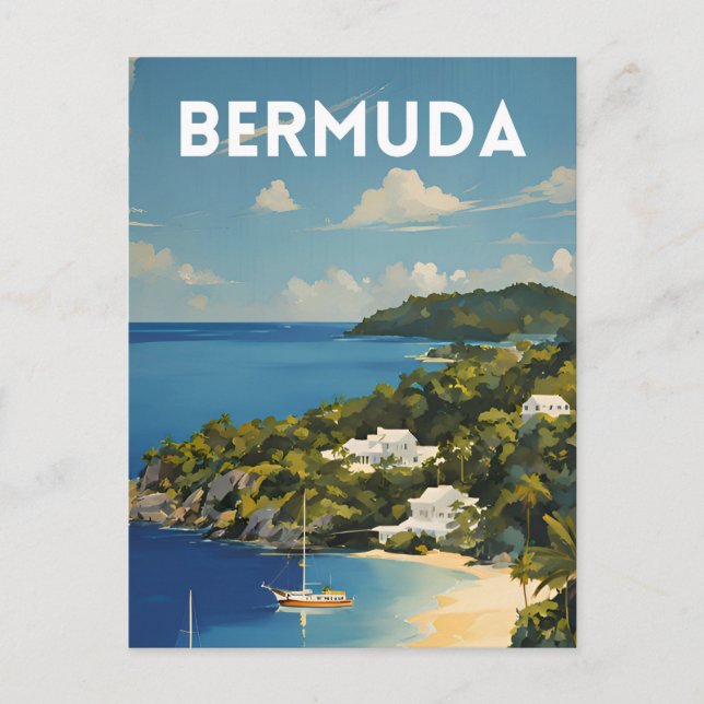 Bermuda Vykort (Framsida)