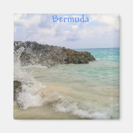Bermuda Wave Bild av Celeste Sheffey Magnet