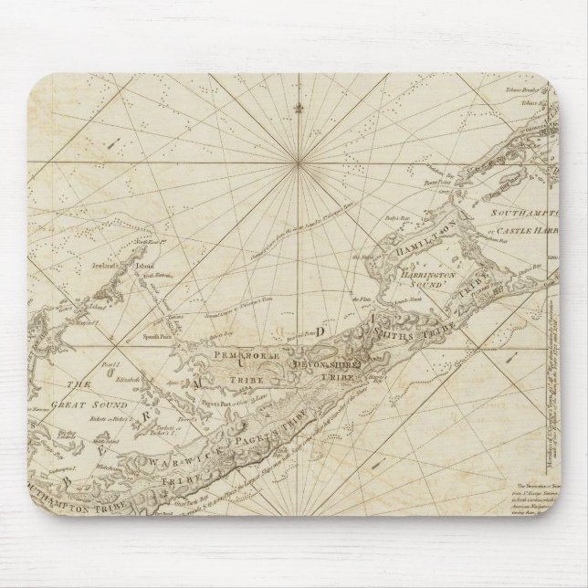 Bermudas- eller sommaröarna musmatta (Framsidan)