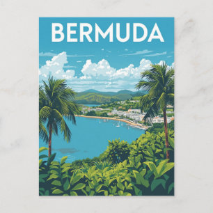 Bermudas kustutsikt vykort