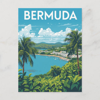 Bermudas kustutsikt vykort
