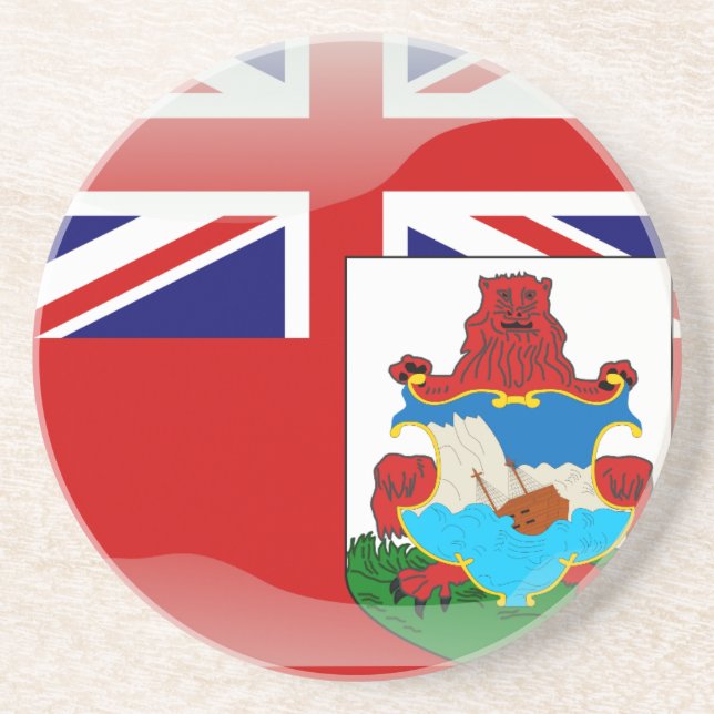 Bermudian glansig flagga underlägg (Framsidan)