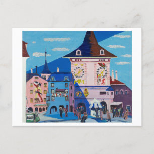 Bern Bell Torn av Kirchner Painting Vykort