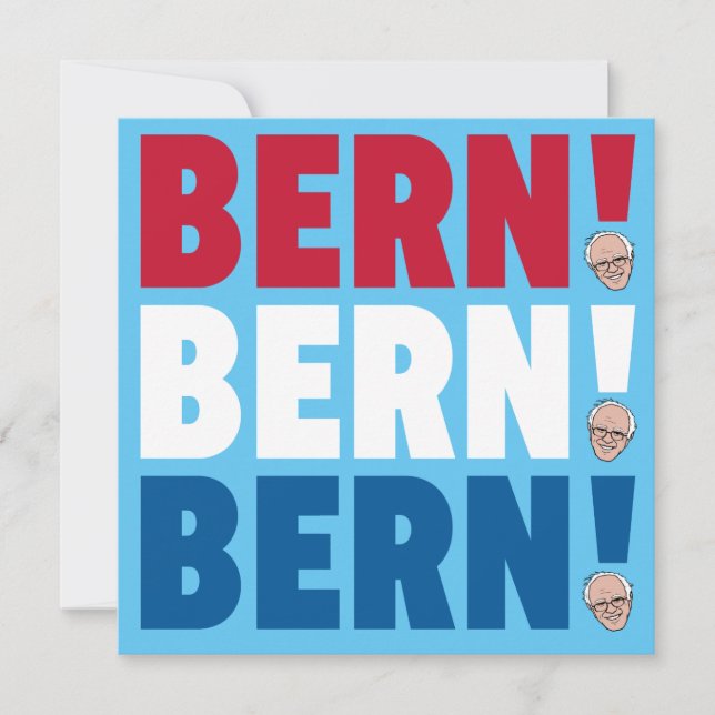 Bern Bern Bern Bernie Sanders (Framsida)