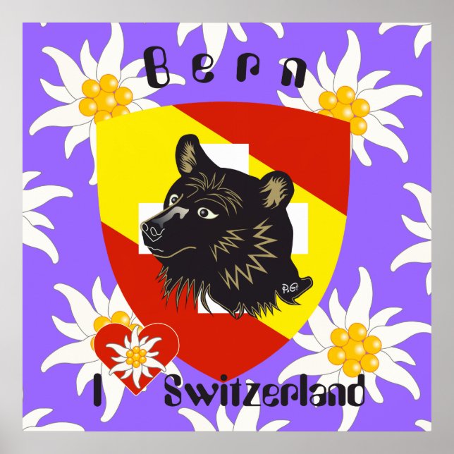 Bern, Berne, Berna, Bärn, Schweiz, Suisse, Poster (Framsidan)