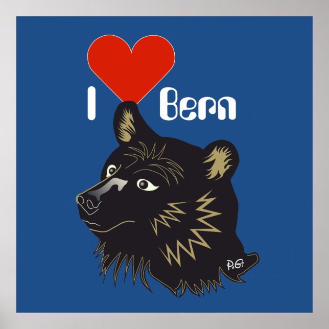 Bern, Berne, Berna, Bärn, Schweiz, Suisse, Poster (Framsidan)