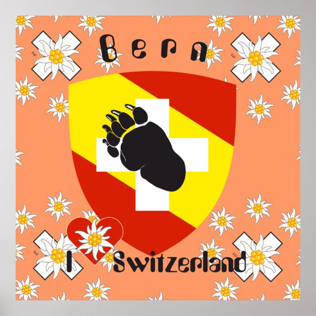 Bern, Berne, Berna, Bärn, Schweiz, Suisse, Poster (Framsidan)