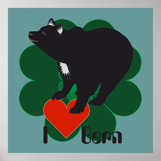 Bern, Berne, Berna, Bärn, Schweiz, Suisse, Poster (Framsidan)