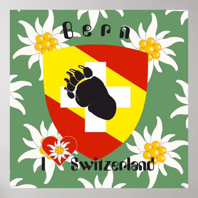 Bern, Berne, Berna, Bärn, Schweiz, Suisse, Poster (Framsidan)