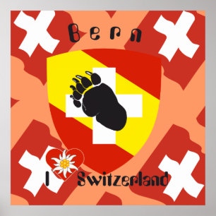 Bern, Berne, Berna, Bärn, Schweiz, Suisse, Poster