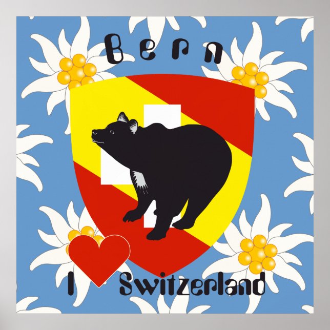 Bern, Berne, Berna, Bärn, Schweiz, Suisse, Poster (Framsidan)
