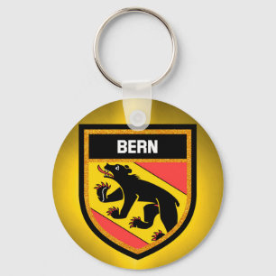Bern Flagga Nyckelring