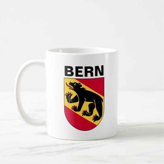 Bern jackat av arm, SCHWEIZ Kaffemugg (Vänster)
