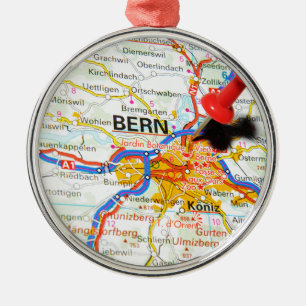 Bern Schweitz Julgransprydnad Metall