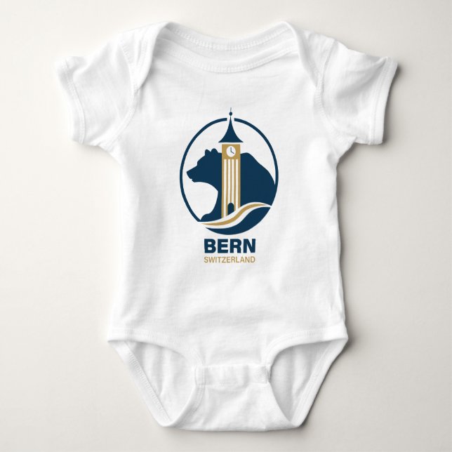 Bern Schweiz Europa T Shirt (Framsida)