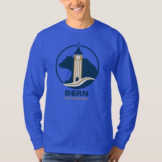Bern Schweiz Europa T Shirt (Framsida)