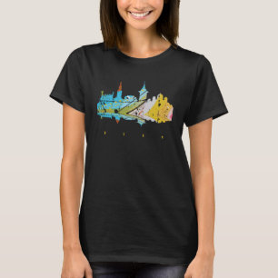 Bern Schweiz Gamla Stan Livlig Resa T Shirt