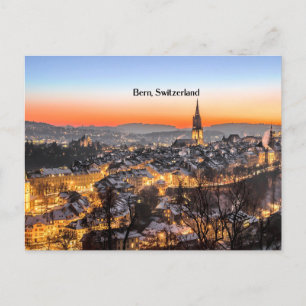 Bern, Schweiz panoramaby Vykort