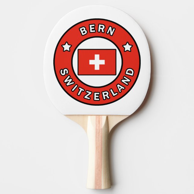 Bern Schweiz Pingisracket (Framsidan)
