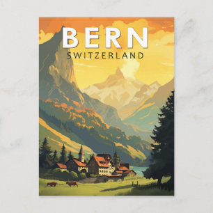 Bern Schweiz Resa Konst Vintage Vykort