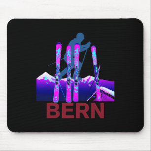 Bern Skiing och snöbordning Retro 90s Bern Ski Musmatta