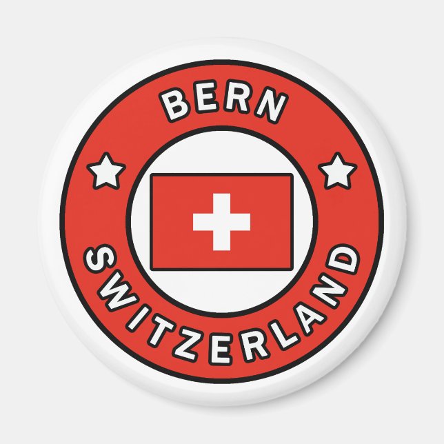 Bern Switzerland Magnet (Framsidan)