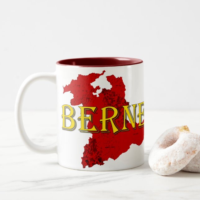 Bern Två-Tonad Mugg (Med munk)