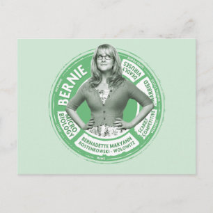 Bernadette Info Grafik Vykort