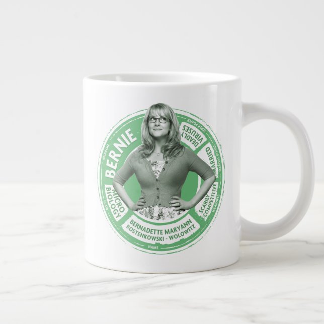 Bernadette Info Graphic Jumbo Mugg (Höger)