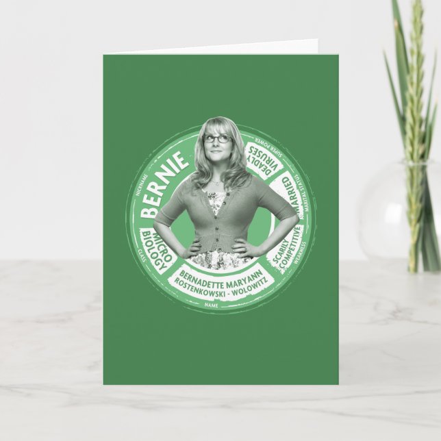 Bernadette Info Graphic Kort (Framsida)