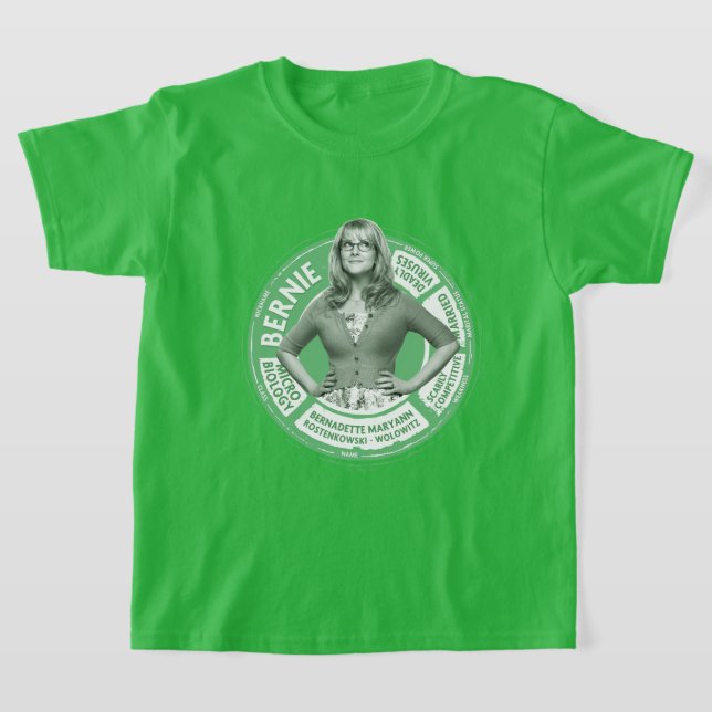 Bernadette Info Graphic T Shirt (Laydown)