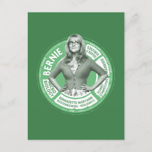 Bernadette Info Graphic Vykort