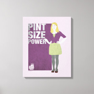 Bernadette   Pint Storlek Power Canvastryck